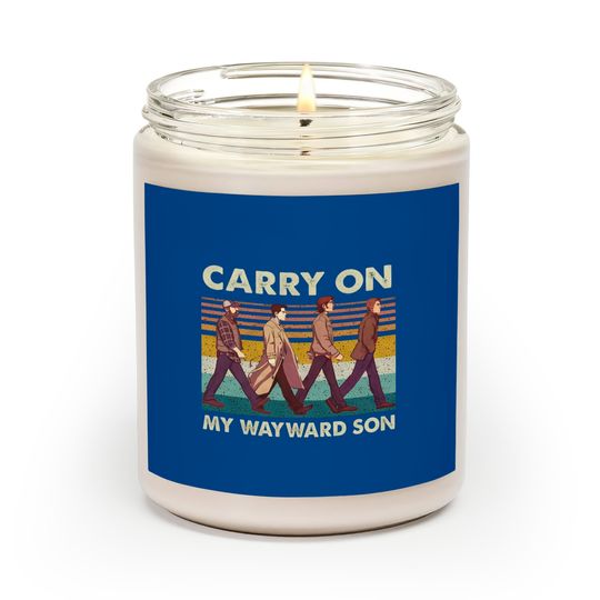 Discover Supernatural Carry On My Wayward Son Abbey Road Vintage Scented Candles