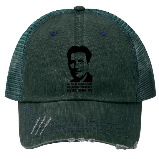 Discover Orwell - Truth is Revolutionary - Orwell - Trucker Hats