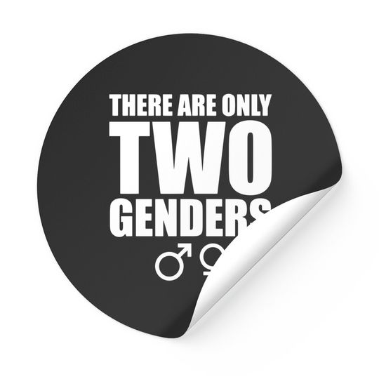 Discover There are only two Genders - Gender - Stickers