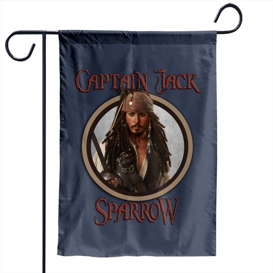 Discover I'm Captain Jack Sparrow, Mate - Jack Sparrow - Garden Flags