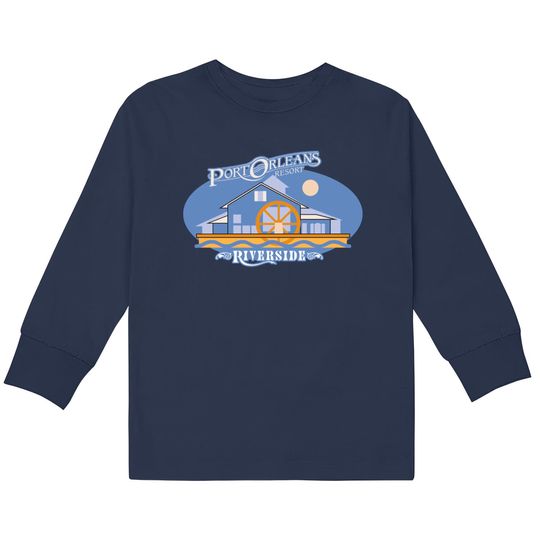 Discover Port Orleans Riverside - Disney World -  Kids Long Sleeve T-Shirts