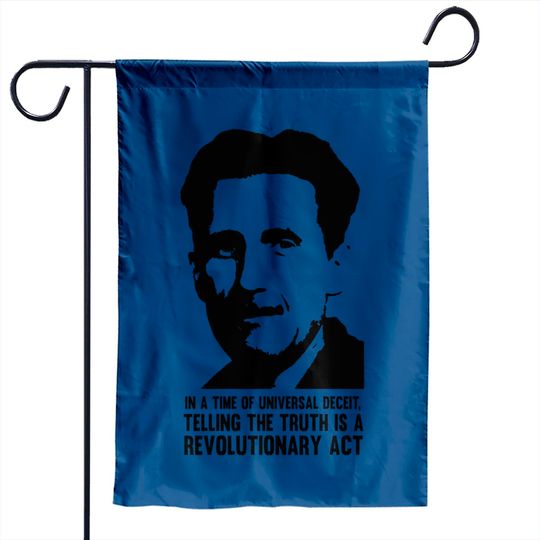 Discover Orwell - Truth is Revolutionary - Orwell - Garden Flags