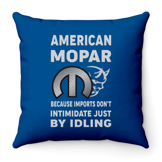 Discover American Mopar - American Mopar - Throw Pillows