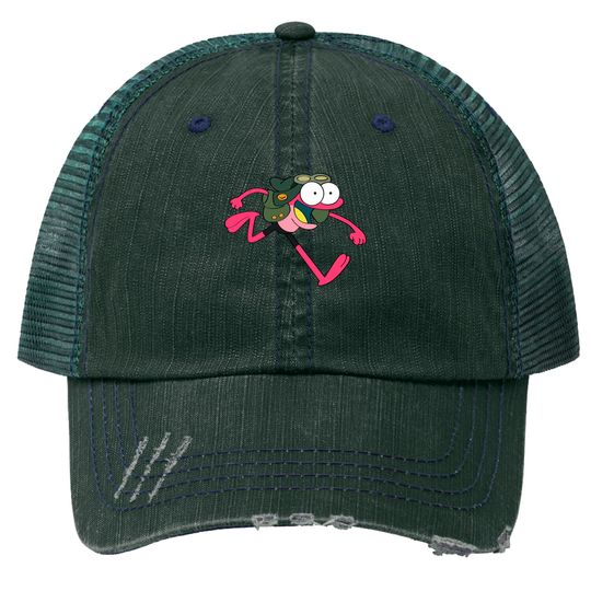 Discover sprig is running - Amphibia - Trucker Hats