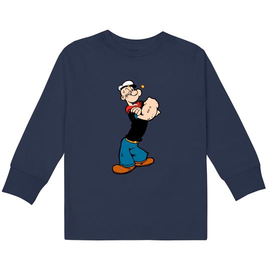 Discover I Am What I Am - Popeye -  Kids Long Sleeve T-Shirts