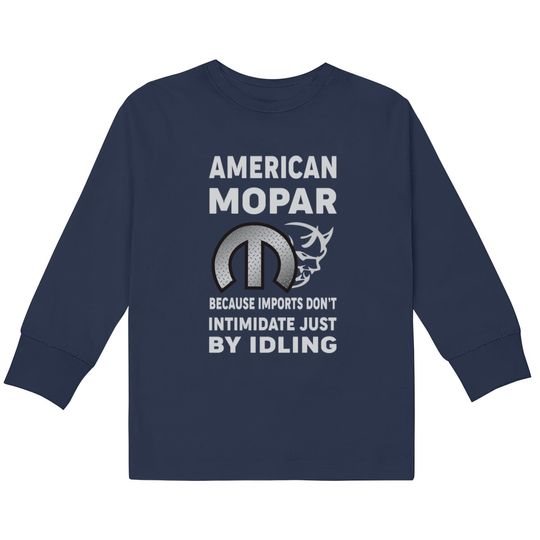 Discover American Mopar - American Mopar -  Kids Long Sleeve T-Shirts