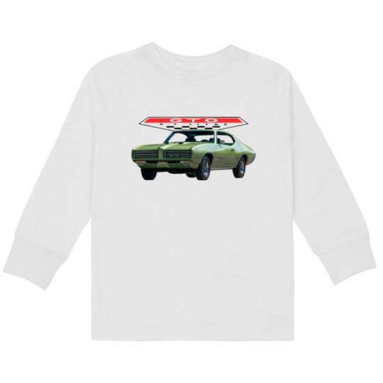 Discover 1969 Pontiac GTO - Gto -  Kids Long Sleeve T-Shirts