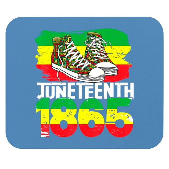 Discover Juneteenth June 19 1865 Black African American Independence Mouse Pads