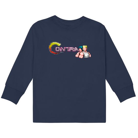 Discover Contra - Nintendo -  Kids Long Sleeve T-Shirts