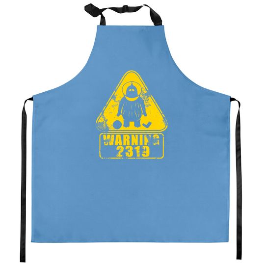 Discover Warning 2319 - Monsters Inc - Kitchen Aprons