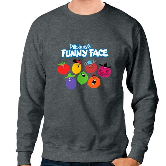 Discover Pillsbury's Funny Face - Funny Face - Sweatshirts