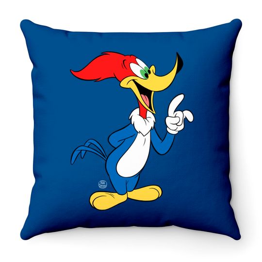Discover Woody Woodpecker - Woodpecker - Throw Pillows