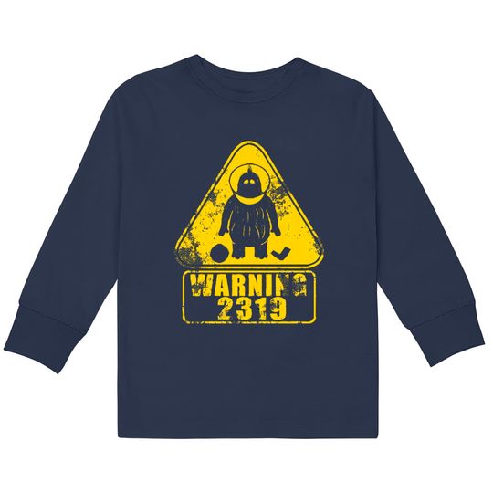 Discover Warning 2319 - Monsters Inc -  Kids Long Sleeve T-Shirts