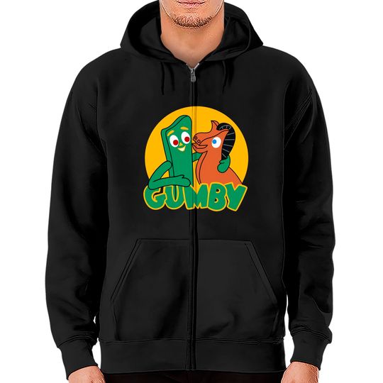 Discover Gumby and Pokey - Gumby And Pokey - Zip Hoodies