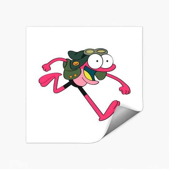 Discover sprig is running - Amphibia - Stickers