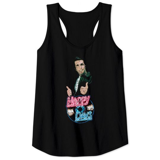 Discover Happy Days, distressed - Happy Days - Tank Tops