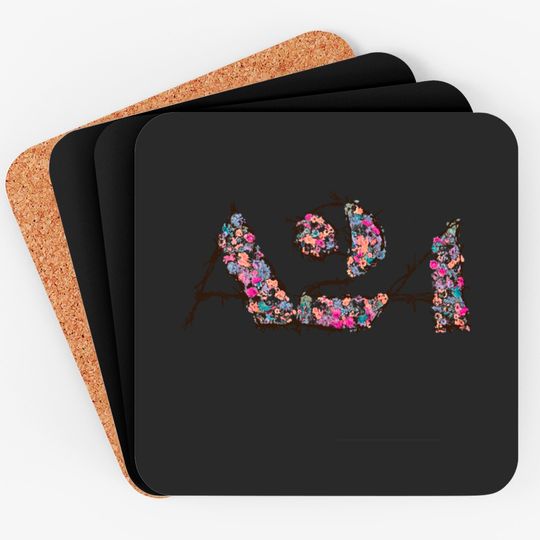 Discover A24 - Floral - A24 Films - Coasters