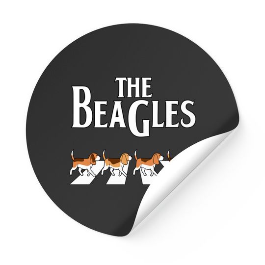 Discover The Beagles funny dog cute - Dog - Stickers