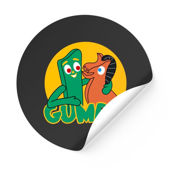 Discover Gumby and Pokey - Gumby And Pokey - Stickers