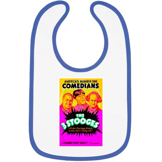 Discover 3 Stooges Collector's Bib - Three Stooges - Bibs