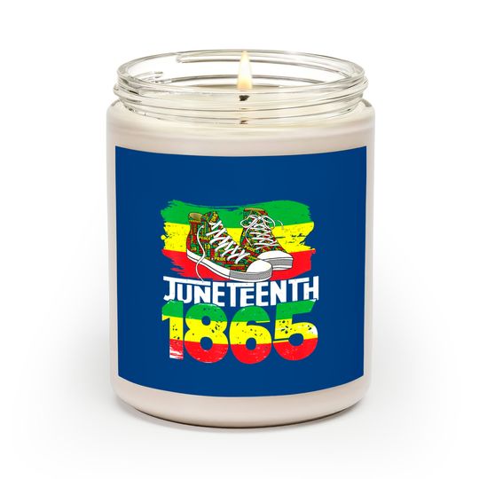 Discover Juneteenth June 19 1865 Black African American Independence Scented Candles