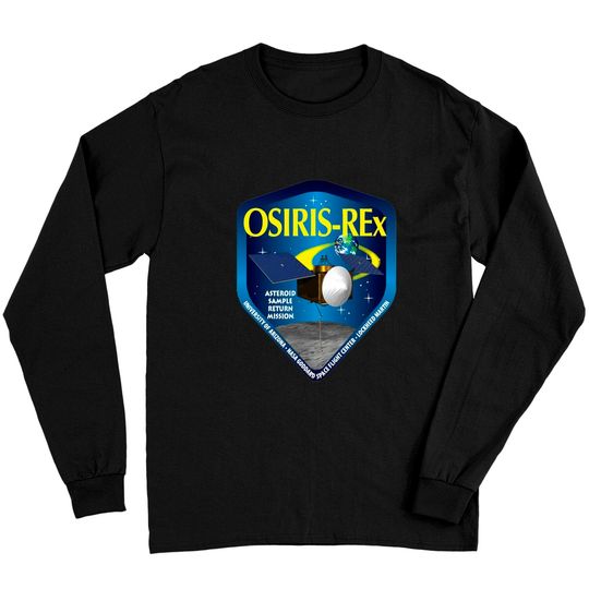 Discover Osiris-REx Patners Logo - Osiris Rex Partners Patch - Long Sleeves
