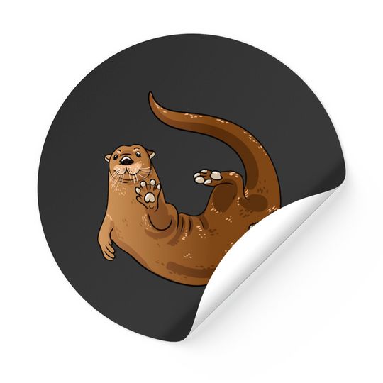 Discover Otter - Otter - Stickers