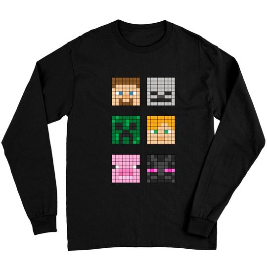 Discover Famous characters - Minecraft - Long Sleeves