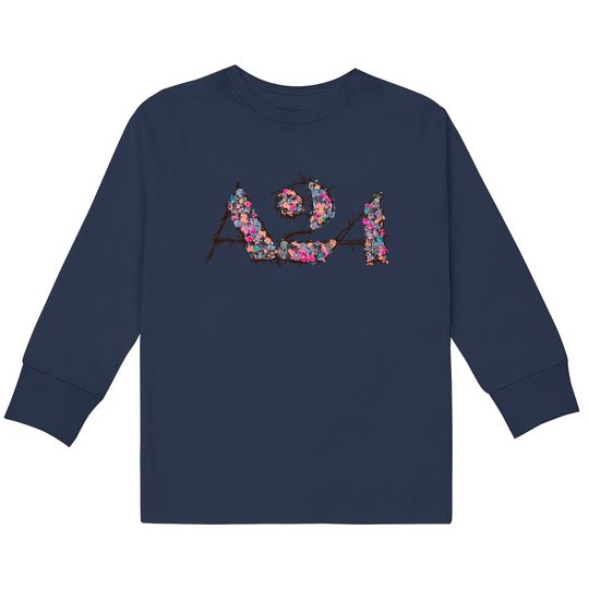Discover A24 - Floral - A24 Films -  Kids Long Sleeve T-Shirts