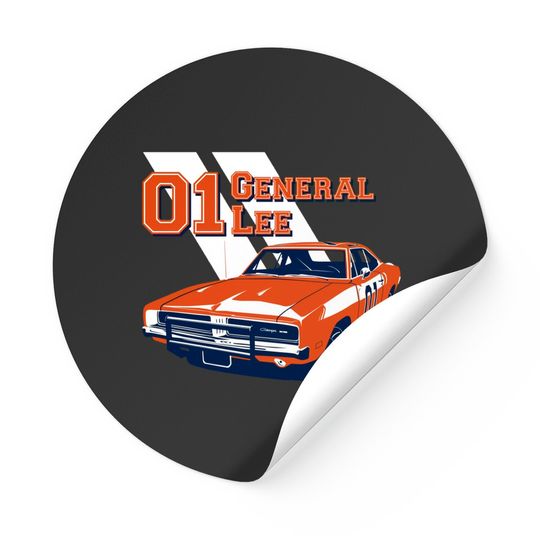 Discover General Lee - Dukes Of Hazzard - Stickers