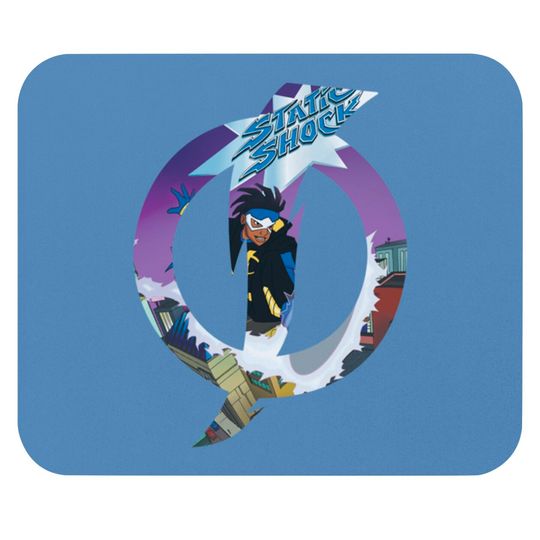 Discover Static Shock Logo - Static Shock - Mouse Pads