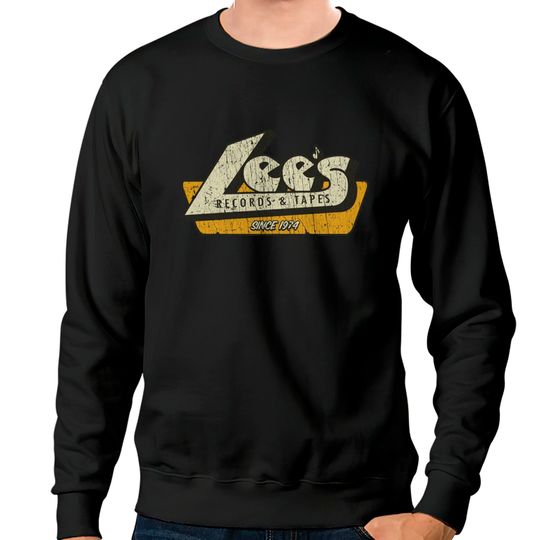Discover Lee's Records and Tapes 1974 - Record Store - Sweatshirts