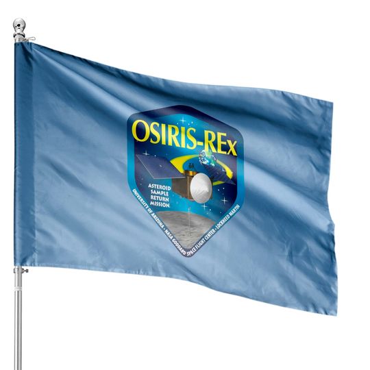 Discover Osiris-REx Patners Logo - Osiris Rex Partners Patch - House Flags