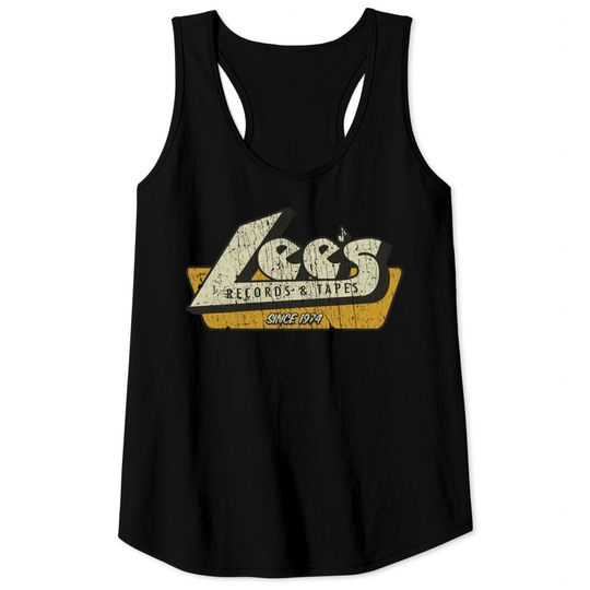 Discover Lee's Records and Tapes 1974 - Record Store - Tank Tops