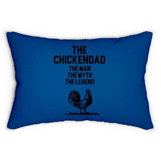 Discover Chicken Dad - Chicken Dad - Lumbar Pillows