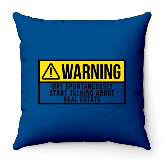 Discover Real Estate - Real Estate - Throw Pillows