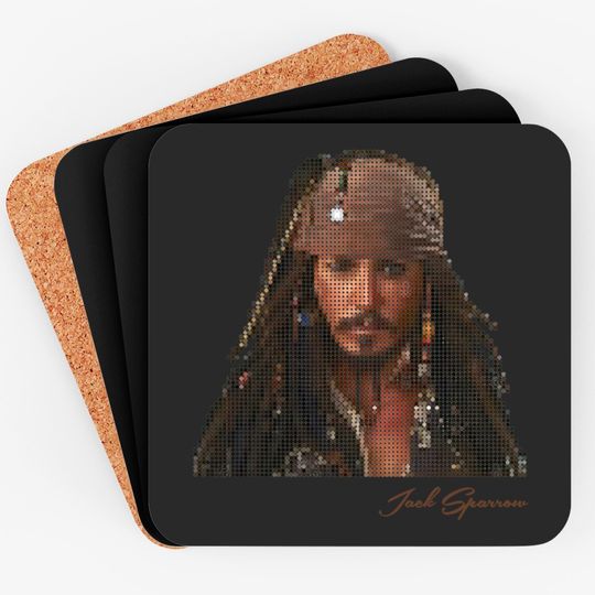 Discover Jack Sparrow - Ship - Coasters