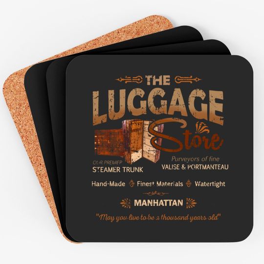 Discover The Luggage Store from Joe vs the Volcano - Joe Vs The Volcano - Coasters