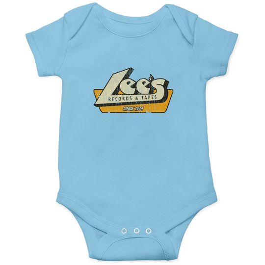 Discover Lee's Records and Tapes 1974 - Record Store - Onesies