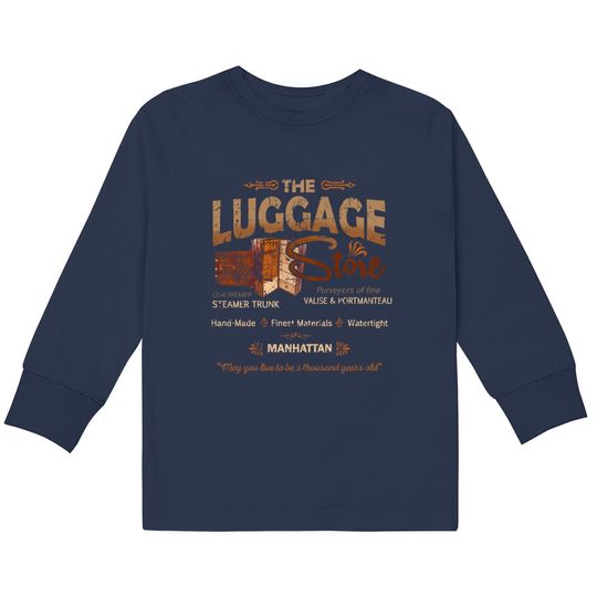 Discover The Luggage Store from Joe vs the Volcano - Joe Vs The Volcano -  Kids Long Sleeve T-Shirts