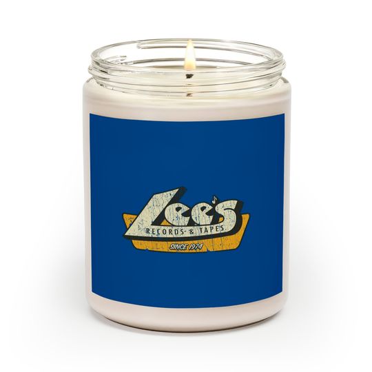 Discover Lee's Records and Tapes 1974 - Record Store - Scented Candles