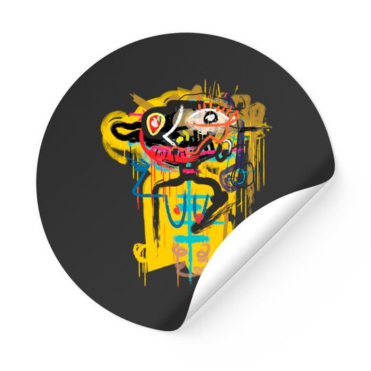 Discover The Beauty - Expressionism - Stickers