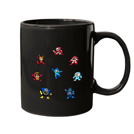 Discover Megaman bosses - Megaman - Mugs