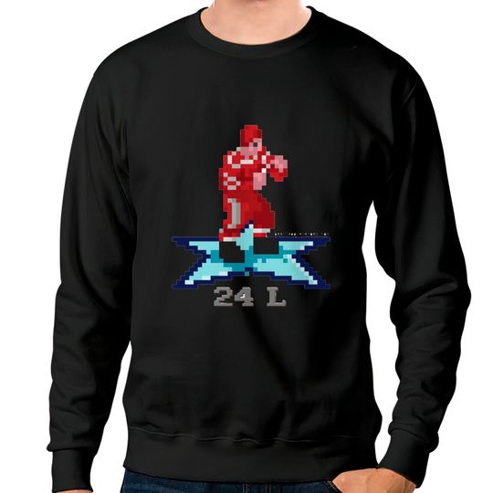 Discover 16-Bit Legend: Bob Probert (Red Wings) - Detroit Red Wings - Sweatshirts