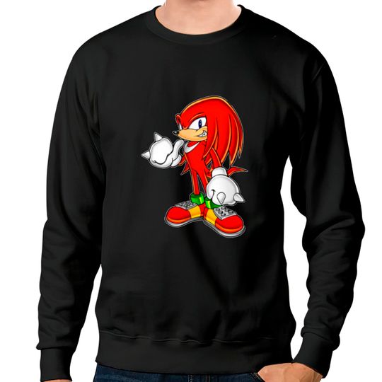 Discover Knuckles The Echidna - Knuckles The Echidna - Sweatshirts