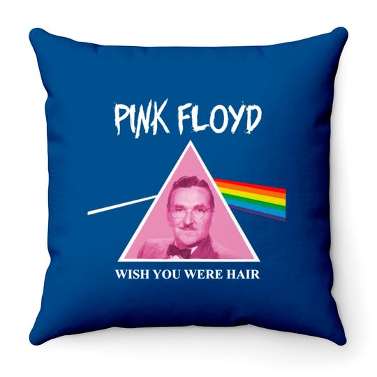 Discover Pink Floyd The Barber - Pink Floyd The Barber - Throw Pillows