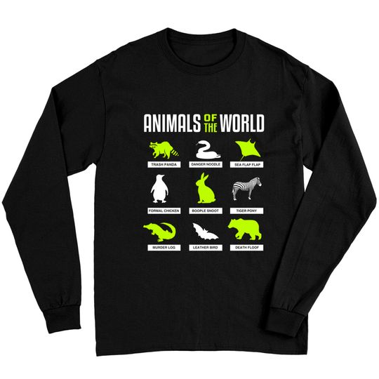 Discover Animals Of The World - Animals Of The World - Long Sleeves
