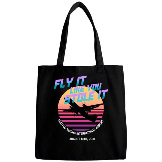 Discover Fly It Like You Stole It - Richard Russell, Sky King, 2018 Horizon Air Q400 Incident - Sky King - Bags
