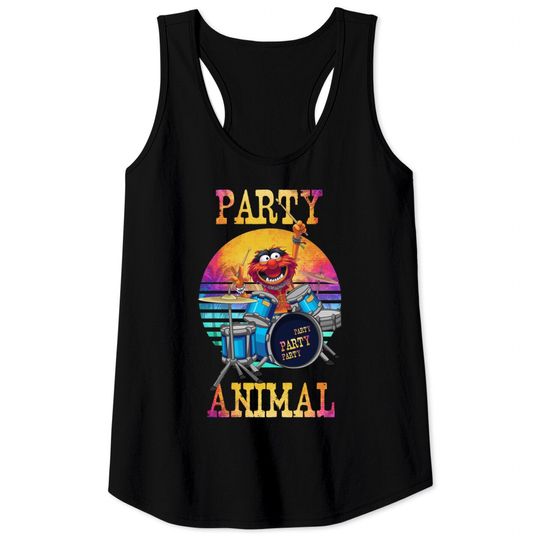 Discover retro party animal - Muppets - Tank Tops