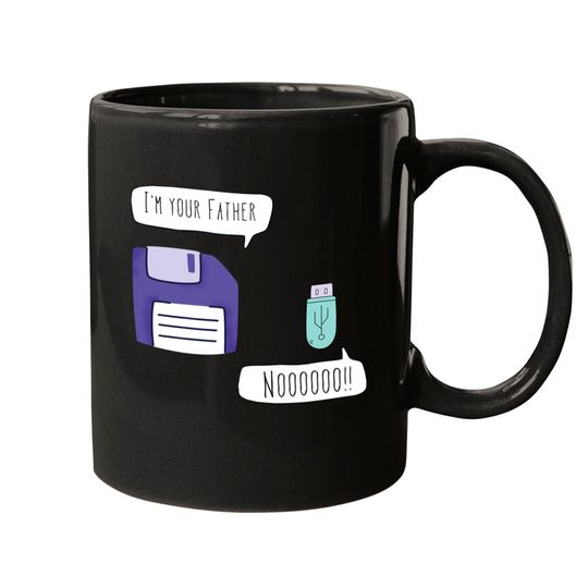 Discover I'm your Father floppy disk - Im Your Father - Mugs